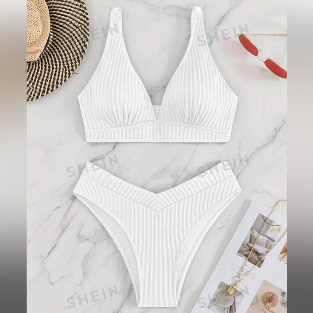 NWT: White Swimsuit